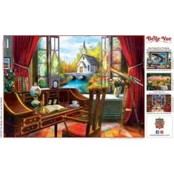 MasterPieces 1000 Piece Jigsaw Puzzle For Adults, Family, Or Kids - The Study View - 19.25"x26.75" -Puzzles Sales 2022 unnamed file 1821