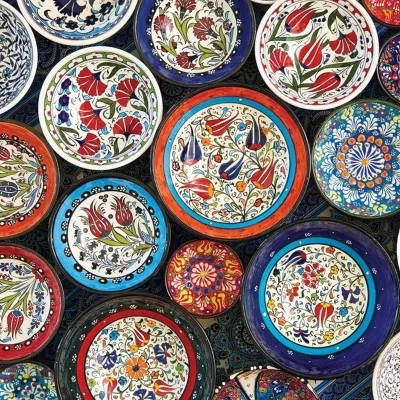 Cobble Hill Bowls Jigsaw Puzzle - 1000pc 2 Cobble Hill Bowls Jigsaw Puzzle - 1000pc - Image 2