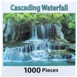 PuzzleWorks 1000 Piece Jigsaw Puzzle | Cascading Waterfall