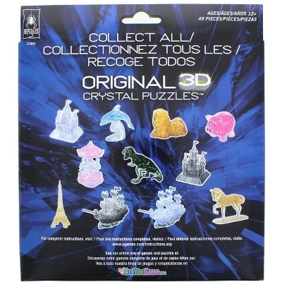 University Games T-Rex 49 Piece 3D Crystal Jigsaw Puzzle 1 University Games T-Rex 49 Piece 3D Crystal Jigsaw Puzzle