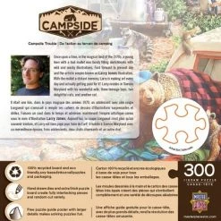 MasterPieces 300 Piece EZ Grip Jigsaw Puzzle - Campsite Trouble - 18"x24" -Puzzles Sales 2022 unnamed file 1933