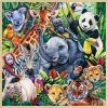 MasterPieces 48 Piece Fun Facts Jigsaw Puzzle for Kids - Safari Friends Wood Puzzle - 12"x12"