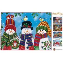 MasterPieces 300 Piece EZ Grip Christmas Jigsaw Puzzle - Snowy Afternoon Friends - 18"x24" -Puzzles Sales 2022 unnamed file 1947