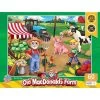 MasterPieces 60 Piece Jigsaw Puzzle for Kids - Old MacDonald's Farm Market Day - 19"x14"