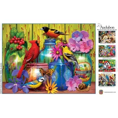 MasterPieces 300 Piece EZ Grip Jigsaw Puzzle - Feathered Reflections - 18"x24" 4 MasterPieces 300 Piece EZ Grip Jigsaw Puzzle - Feathered Reflections - 18"x24" - Image 4