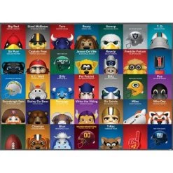 MasterPieces Sports Puzzle - All Teams 100 Piece Jigsaw Puzzle for Kids - NFL Mascots 100pc Puzzle - 14"x19" -Puzzles Sales 2022 unnamed file 2028