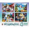 MasterPieces 2000 Piece Jigsaw Puzzle For Adults, Family, Or Kids - Wild & Whimsical 4-Pack - 14"x19"