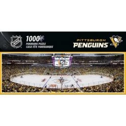 MasterPieces 1000 Piece Sports Jigsaw Puzzle - NHL Pittsburgh Penguins Center View Panoramic - 13"x39"