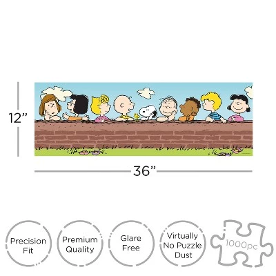AQUARIUS Peanuts 1000 Piece Slim Jigsaw Puzzle 1 AQUARIUS Peanuts 1000 Piece Slim Jigsaw Puzzle
