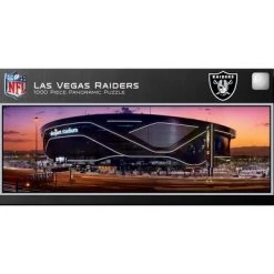 MasterPieces 1000 Piece Sports Jigsaw Puzzle - NFL Las Vegas Raiders Stadium Panoramic - 13"x39"