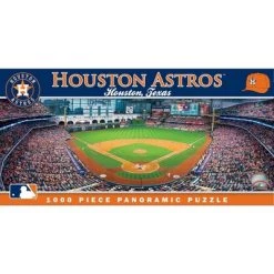 MasterPieces 1000 Piece Sports Jigsaw Puzzle - MLB Houston Astros Center View Panoramic - 13"x39"