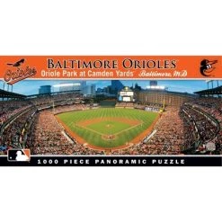 MasterPieces 1000 Piece Sports Jigsaw Puzzle - MLB Baltimore Orioles Center View Panoramic - 13"x39"
