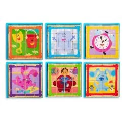 Blue's Clues & You! Melissa & Doug Blues Clues & You! 16pc Wooden Cube Puzzle 10 Blue's Clues & You! Melissa & Doug Blues Clues & You! 16pc Wooden Cube Puzzle -Puzzles Sales 2022 unnamed file 21