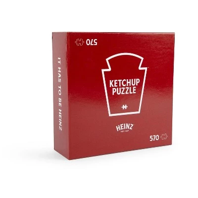 Toynk Heinz Ketchup All-Red Food Puzzle For Adults And Kids | 570 Piece Jigsaw Puzzle 1 Toynk Heinz Ketchup All-Red Food Puzzle For Adults And Kids | 570 Piece Jigsaw Puzzle