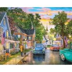 Springbok Blissful Borough Jigsaw Puzzle - 1000pc