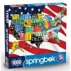 Springbok State Plates Puzzle 1000pc