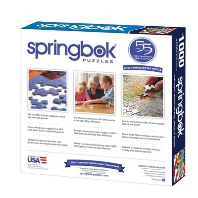 Springbok State Plates Puzzle 1000pc 2 Springbok State Plates Puzzle 1000pc - Image 2