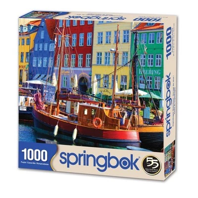 Springbok Copenhagen Waterfront Jigsaw Puzzle 1000pc 1 Springbok Copenhagen Waterfront Jigsaw Puzzle 1000pc
