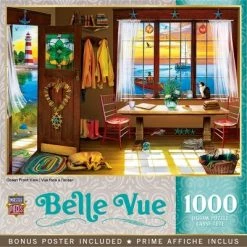 MasterPieces 1000 Piece Jigsaw Puzzle For Adults, Family, Or Kids - Ocean Front View - 19.25"x26.75"