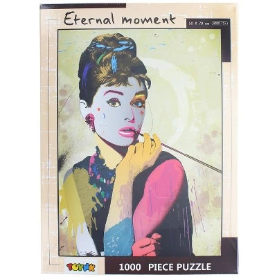 Toynk Eternal Moment Audrey Hepburn 1000 Piece Jigsaw Puzzle 1 Toynk Eternal Moment Audrey Hepburn 1000 Piece Jigsaw Puzzle