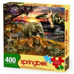 Springbok Wild Savanna Jigsaw Puzzle - 400pc