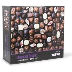 Toynk Chocolate Delight Candy Puzzle For Adults And Kids | 1000 Piece Jigsaw Puzzle