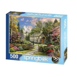 Springbok Mountain View Chapel Jigsaw Puzzle 500pc