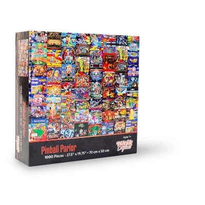 Toynk Pinball Parlor Retro Arcade Puzzle | 1000 Piece Jigsaw Puzzle 1 Toynk Pinball Parlor Retro Arcade Puzzle | 1000 Piece Jigsaw Puzzle