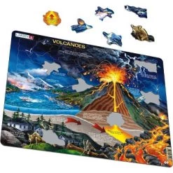 Springbok Larsen Volcanoes Children's Jigsaw Puzzles 70pc