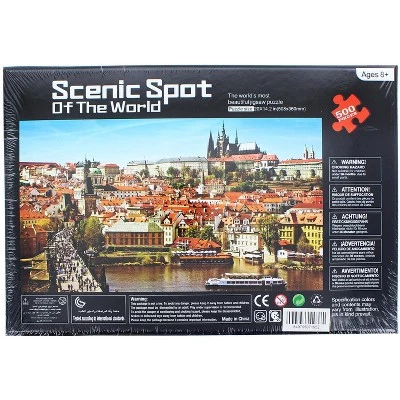 Toynk Scenic Spot of the World Charles Bridge Prague 500 Piece Jigsaw Puzzle 2 Toynk Scenic Spot of the World Charles Bridge Prague 500 Piece Jigsaw Puzzle - Image 2