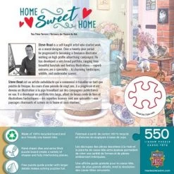 MasterPieces 550 Piece Jigsaw Puzzle For Adults, Family, Or Kids - Tea Time Terrors - 18"x24" -Puzzles Sales 2022 unnamed file 2306