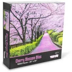 Toynk Cherry Blossom Bliss Tokyo Japan Puzzle | 1000 Piece Jigsaw Puzzle