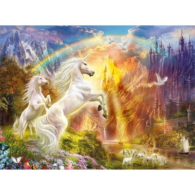 Buffalo Games Special Effects: Unicorn Sunset Puzzle 1000pc 2 Buffalo Games Special Effects: Unicorn Sunset Puzzle 1000pc - Image 2