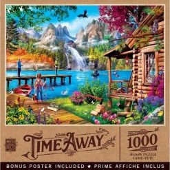 MasterPieces 1000 Piece Jigsaw Puzzle For Adults, Family, Or Kids - Fishing With Pappy - 19.25"x26.75"