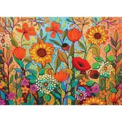 Ceaco Peggy's Garden: Joy in the Morning Jigsaw Puzzle - 1000pc