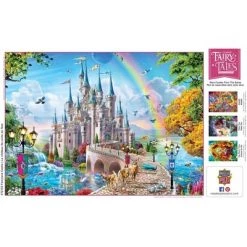 MasterPieces 1000 Piece Jigsaw Puzzle For Adults, Family, Or Kids - Fairyland Castle - 19.25"x26.75" -Puzzles Sales 2022 unnamed file 2415