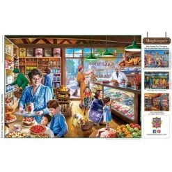 MasterPieces 750 Piece Jigsaw Puzzle For Adults, Family, Or Kids - Cakes & Treats - 18"x24" -Puzzles Sales 2022 unnamed file 2422