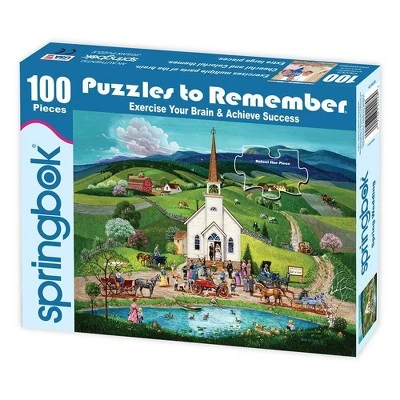 Springbok Spring Wedding Puzzle 100pc 1 Springbok Spring Wedding Puzzle 100pc