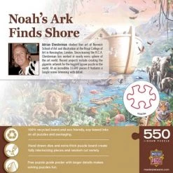 MasterPieces 550 Piece Jigsaw Puzzle For Adults, Family, Or Kids - Noah's Ark Finds Shore - 18"x24" 7 MasterPieces 550 Piece Jigsaw Puzzle For Adults, Family, Or Kids - Noah's Ark Finds Shore - 18"x24" -Puzzles Sales 2022 unnamed file 2495