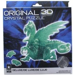 University Games Green Dragon 56 Piece 3D Crystal Puzzle