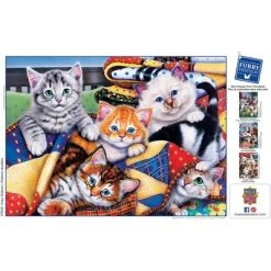 MasterPieces 1000 Piece Jigsaw Puzzle For Adults, Family, Or Kids - Cozy Kittens - 19.25"x26.75" -Puzzles Sales 2022 unnamed file 2506