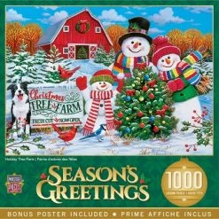 MasterPieces 1000 Piece Christmas Jigsaw Puzzle - Holiday Tree Farm - 19.25"x26.75"