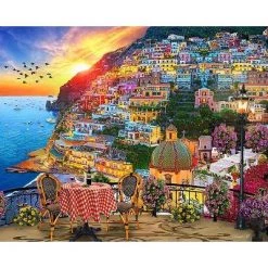 Springbok Positano Italy Puzzle 1000pc