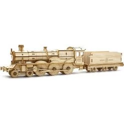 Incredibuilds Harry Potter Hogwarts Express Book & Wood Model Figure Kit
