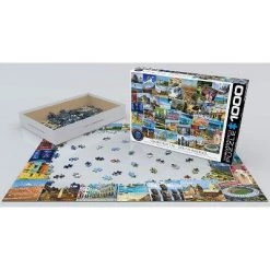 Eurographics Inc. Globetrotter South America 1000 Piece Jigsaw Puzzle