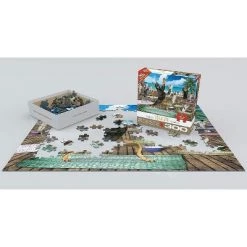 Eurographics Inc. Yoga Spa 300 Piece XL Jigsaw Puzzle