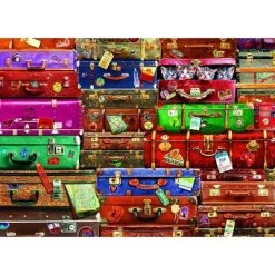 Eurographics Inc. Travel Suitcases 1000 Piece Jigsaw Puzzle