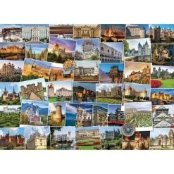 Eurographics Inc. Castles & Palaces Globetrotter 1000 Piece Jigsaw Puzzle