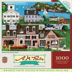 MasterPieces 1000 Piece Jigsaw Puzzle For Adults, Family, Or Kids - Hammock Bay - 19.25"x26.75"