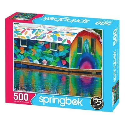 Springbok The Boat House Jigsaw Puzzle - 500pc 1 Springbok The Boat House Jigsaw Puzzle - 500pc